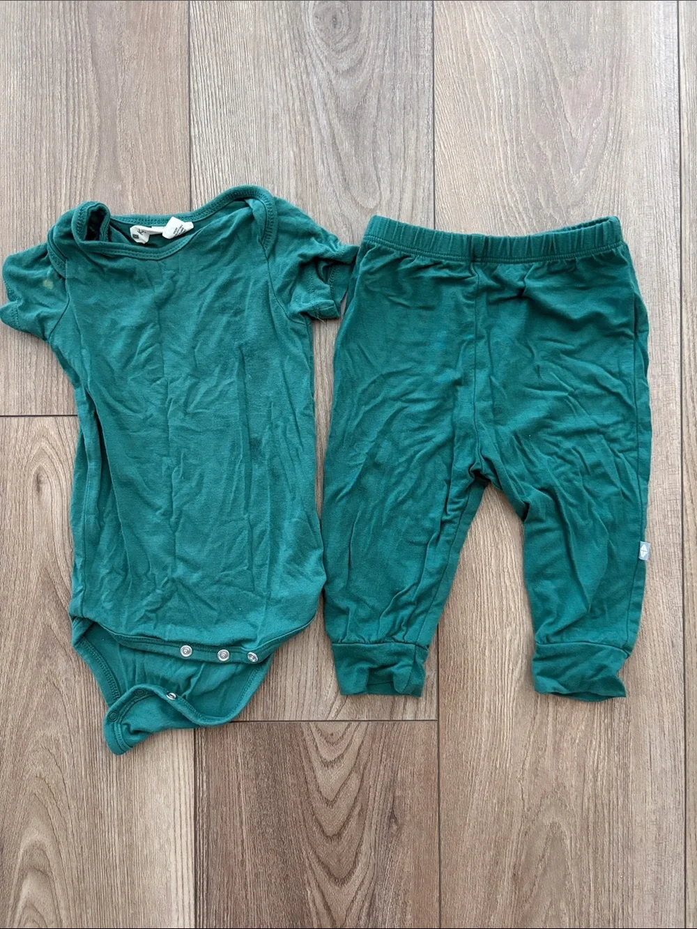 Kyte BABY Teal Two-Piece Baby Matching Set